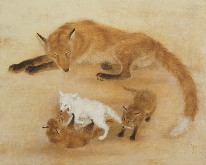 MARISA NOMURA Newborn White Fox